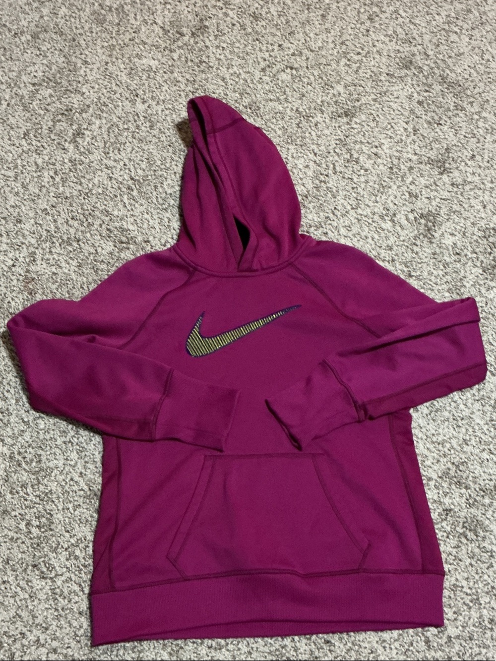 Nike Hooded Pullover Sweatshirt - Magenta